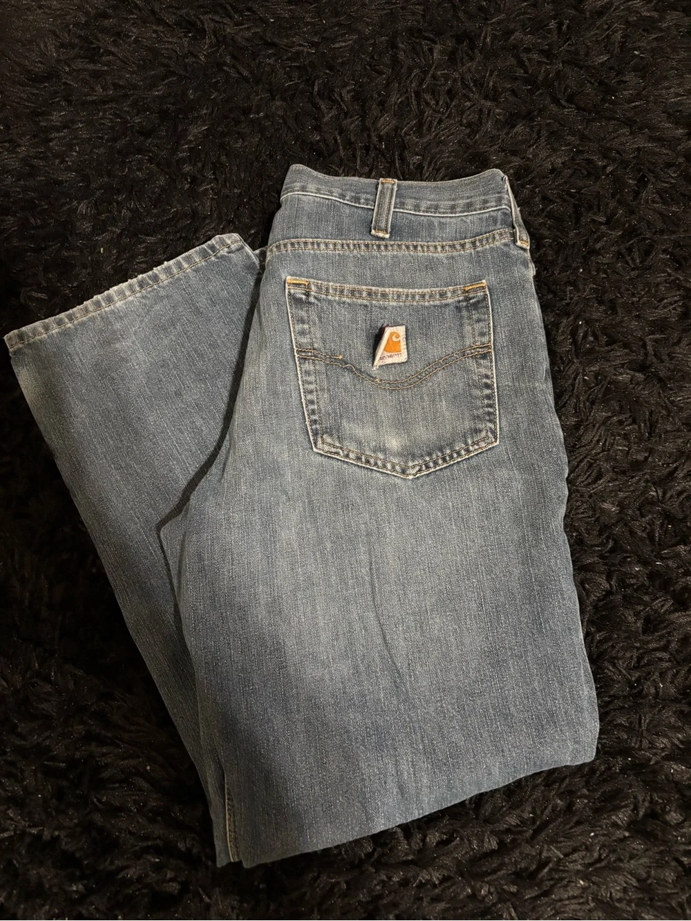 Vintage Carhartt Straight-Leg Work Jeans